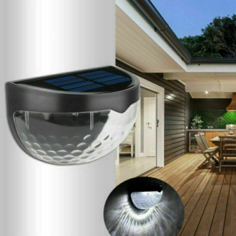 Solar Powered LED Wall Lights (2-12 pcs) 