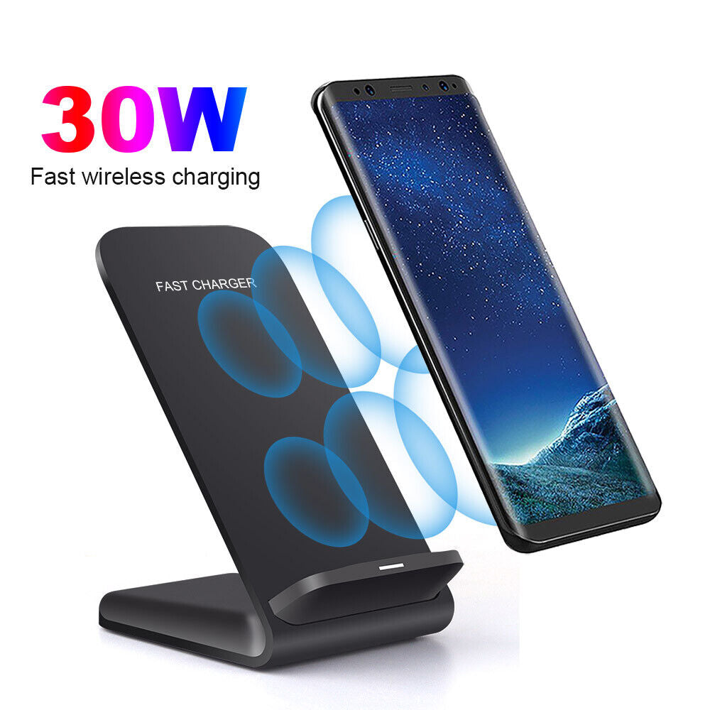 3 in 1 Wireless Charging Dock for iPhone - Charging Station for Apple Watch & iPhone 16 15 14 13.