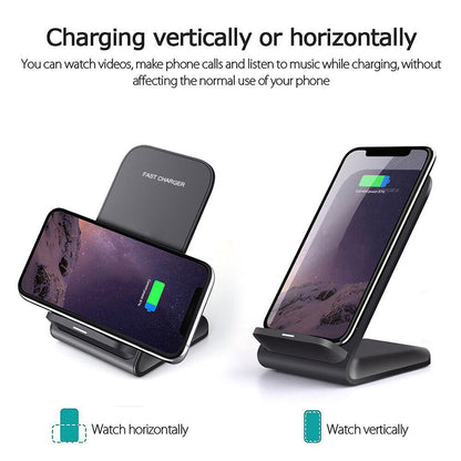 3 in 1 Wireless Charging Dock for iPhone - Charging Station for Apple Watch & iPhone 16 15 14 13.